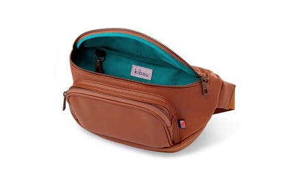 Kibou Vegan Leather Diaper Belt Bag