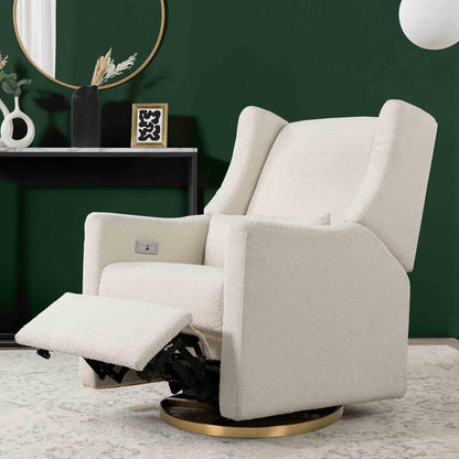 Babyletto Kiwi Electronic Recliner and Swivel Glider with USB port
