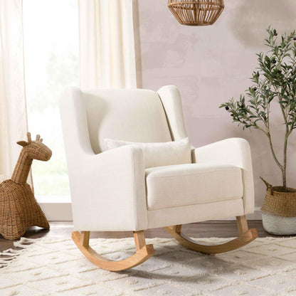 Babyletto Kai Rocker in Eco-Performance Fabric | Water Repellent & Stain Resistant