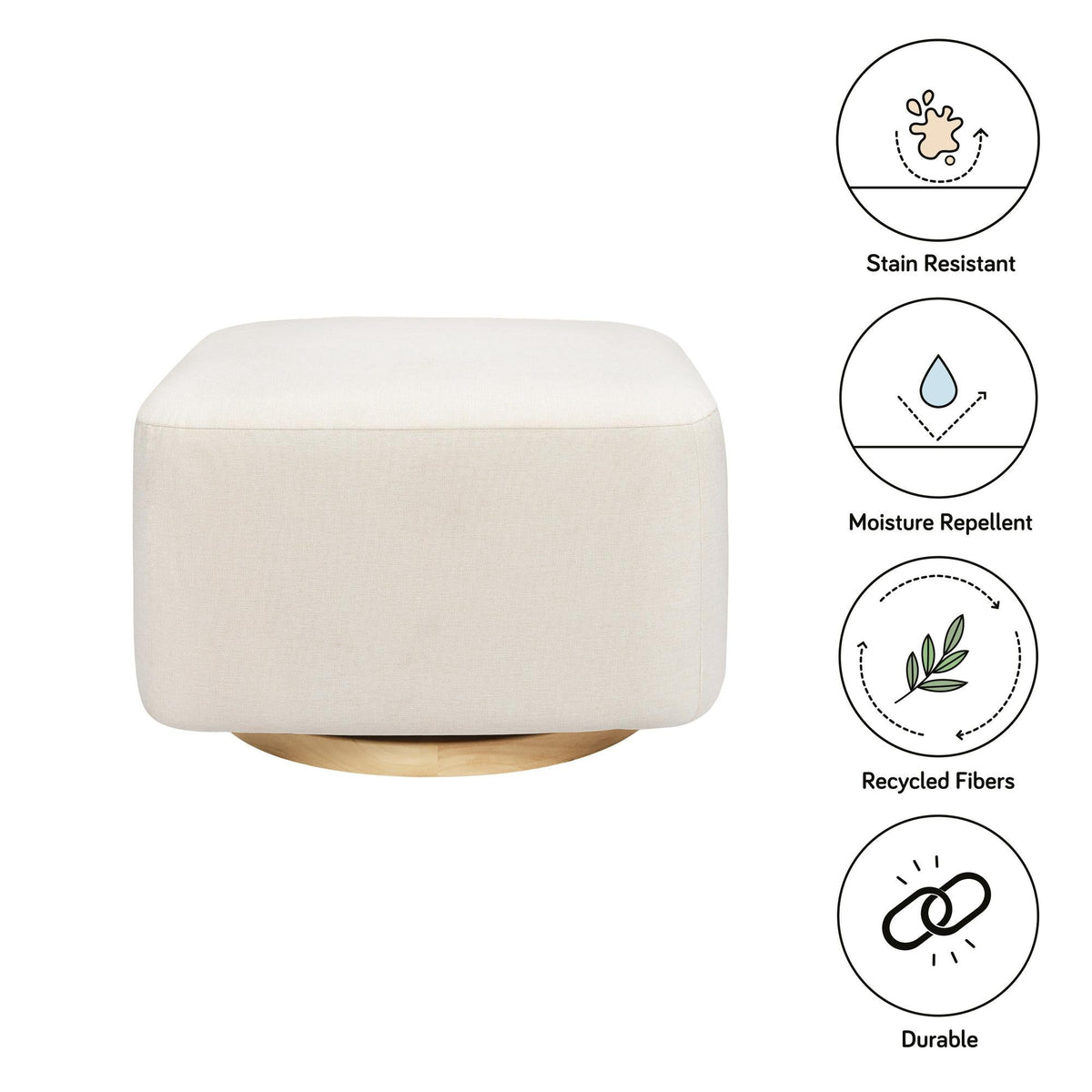 Babyletto Kiwi Gliding Ottoman
