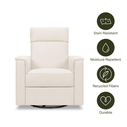 Namesake Willa Deluxe Power Recliner and Swivel Glider with Heat & Massage