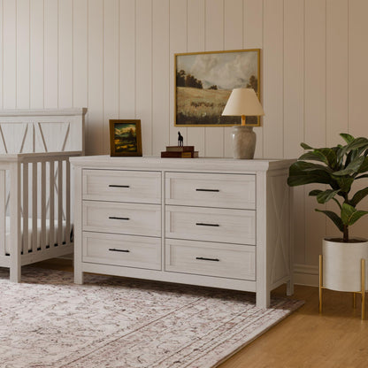 Monogram by Namesake Emory Farmhouse 6-Drawer Dresser
