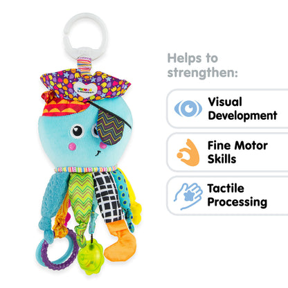 Captain Calamari™ – Clip-On Stroller Toy