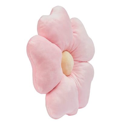 Lavender Floral Pink Decorative Pillow Plush Stuffed Toy