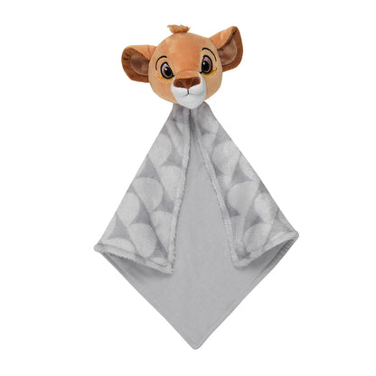 Disney Baby THE LION KING Lovey Gray Plush Security Blanket