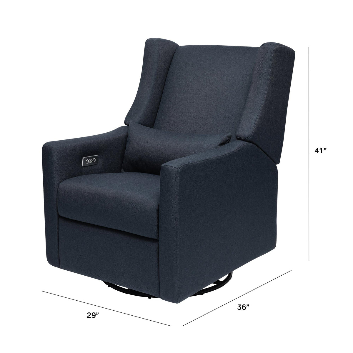 Babyletto Kiwi Electronic Recliner and Swivel Glider with USB port