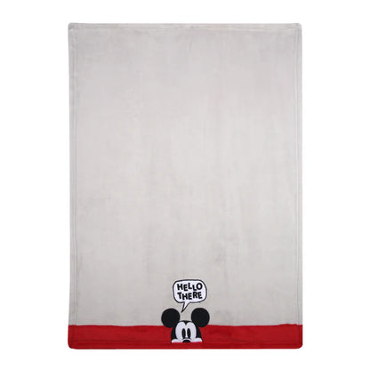 Disney Baby Magical Mickey Mouse Baby Blanket - Gray/Red