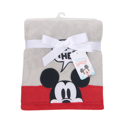 Disney Baby Magical Mickey Mouse Baby Blanket - Gray/Red