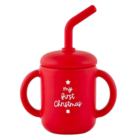 Holiday Silicone Sippy Cup