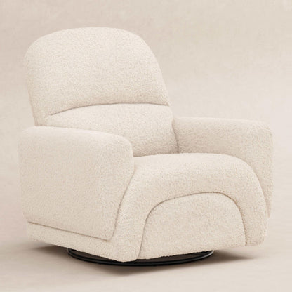 Babyletto Rainbow Recliner and Swivel Glider in Teddy Loop