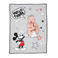 Disney Baby MICKEY MOUSE Picture Perfect Baby Blanket - Gray