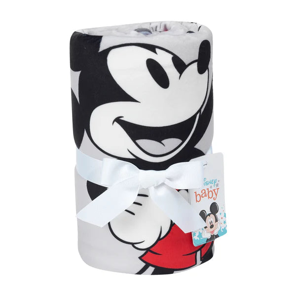 Disney Baby MICKEY MOUSE Picture Perfect Baby Blanket - Gray