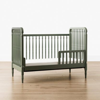 Namesake Liberty 3-in-1 Convertible Spindle Crib with Toddler Bed Conversion Kit