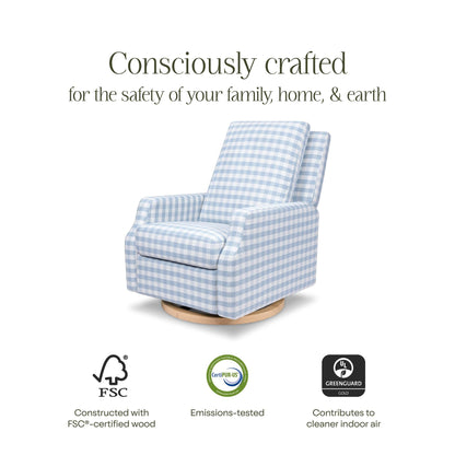 Namesake Crewe Recliner and Swivel Glider