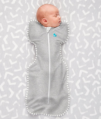 Swaddle Up™ 1.0 Tog Stretch Cotton - Grey