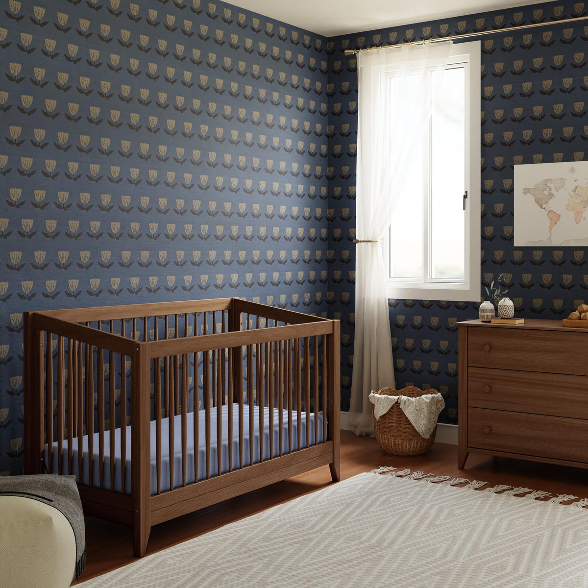 Babyletto Sprout 4-in-1 Convertible Crib with Toddler Bed Conversion Kit