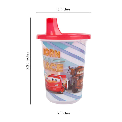Take & Toss Disney/Pixar Cars Sippy Cups with Lids, 10 Oz - 3 Pack