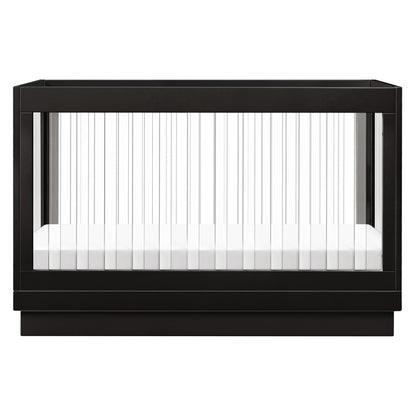 Babyletto Harlow Acrylic 3-in-1 Convertible Crib with Toddler Bed Conversion Kit