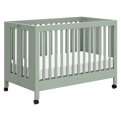 Babyletto Maki Portable Folding Crib with Toddler Bed Conversion Kit