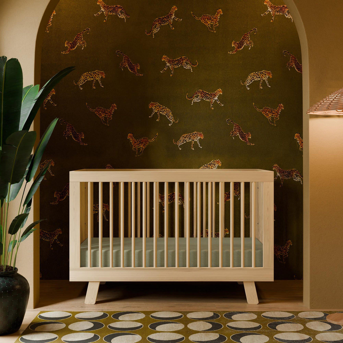 Babyletto Hudson 3-in-1 Convertible Crib with Toddler Bed Conversion Kit