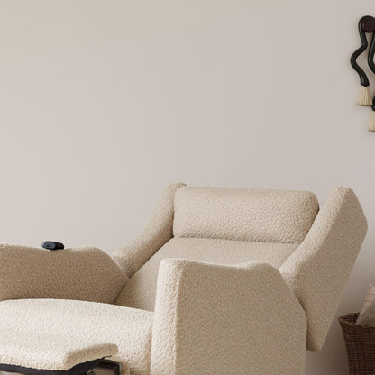 Babyletto Kiwi Deluxe Power Recliner & Swivel Glider with Heat and Massage