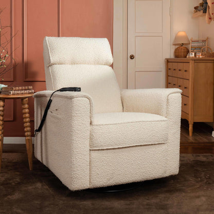 Namesake Willa Deluxe Power Recliner and Swivel Glider with Heat & Massage