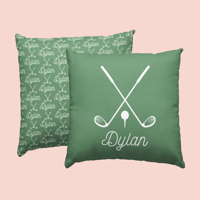 Sugar + Maple Custom Pillow | Centered Icon