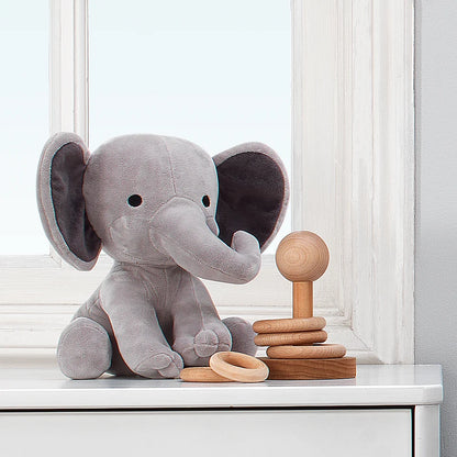 Choo Choo Gray Plush Elephant Stuffed Animal - Humphrey