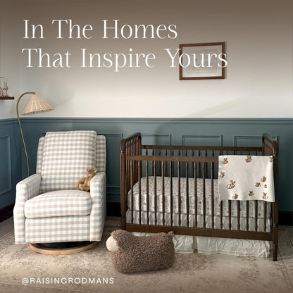 Namesake Liberty 3-in-1 Convertible Spindle Crib with Toddler Bed Conversion Kit