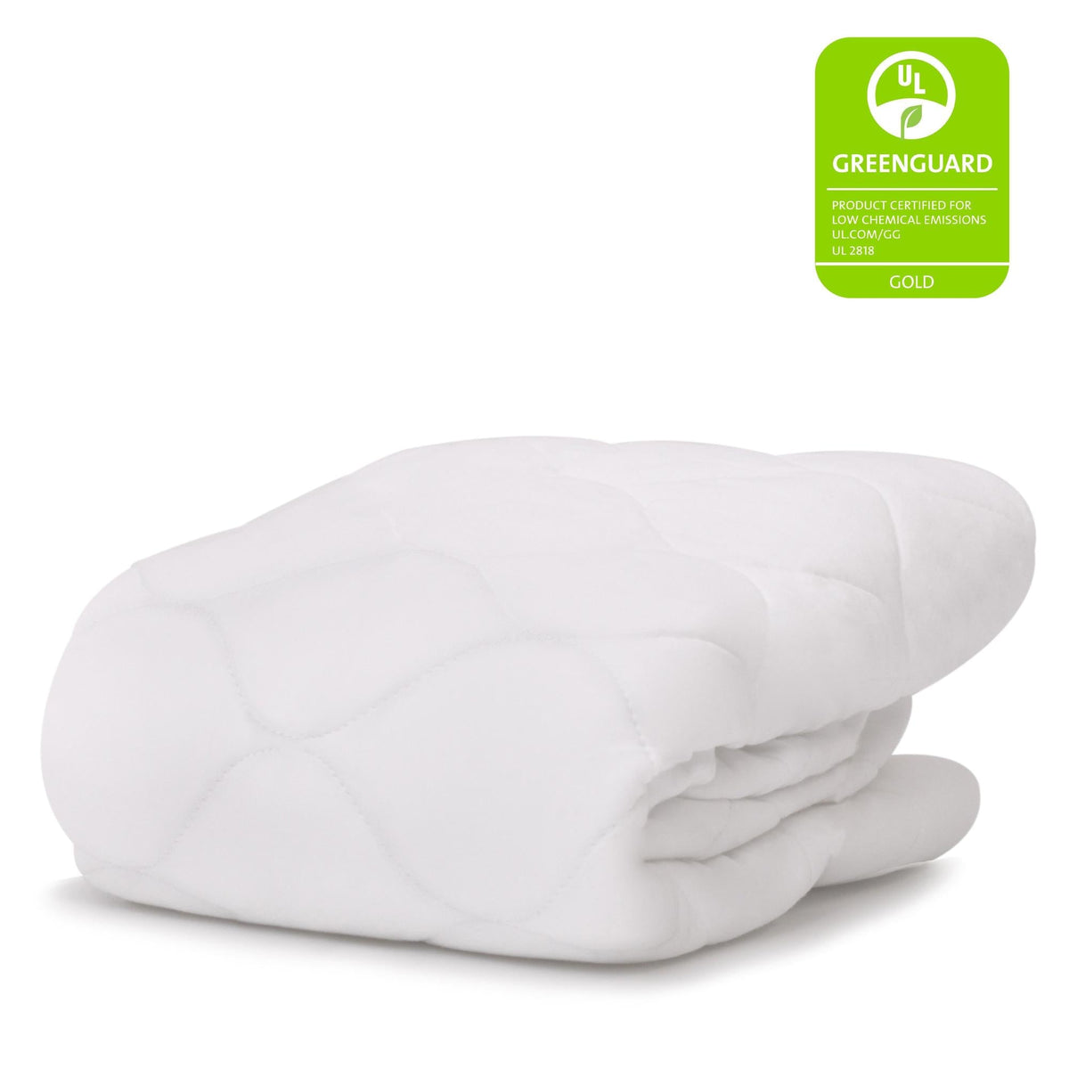 T6008W,Babyletto,Hybrid Mini Crib Mattress Cover for M5346C