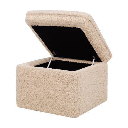 Babyletto Cali Storage Ottoman in Shearling