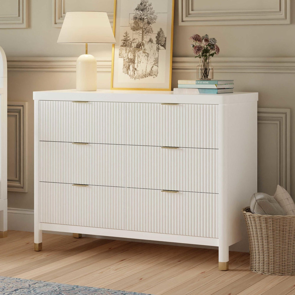 Namesake Brimsley Tambour 6-Drawer Dresser
