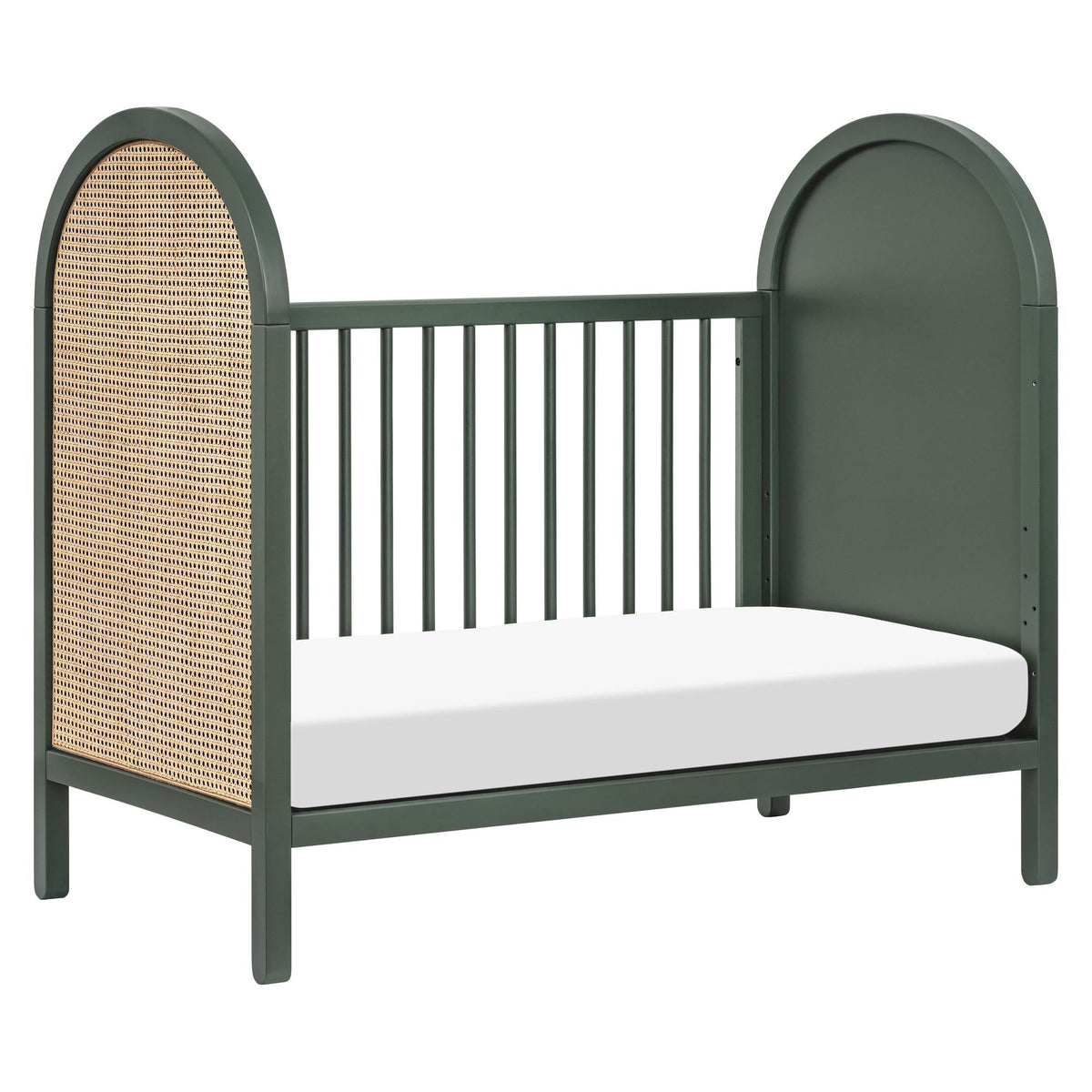 Babyletto Bondi Cane 3-in-1 Convertible Crib with Toddler Bed Conversion Kit