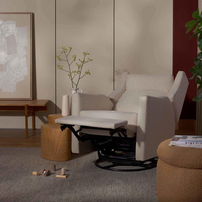 Babyletto Kiwi Plus Power Recliner and Swivel Glider with Power Adjustable Headrest and USB Port