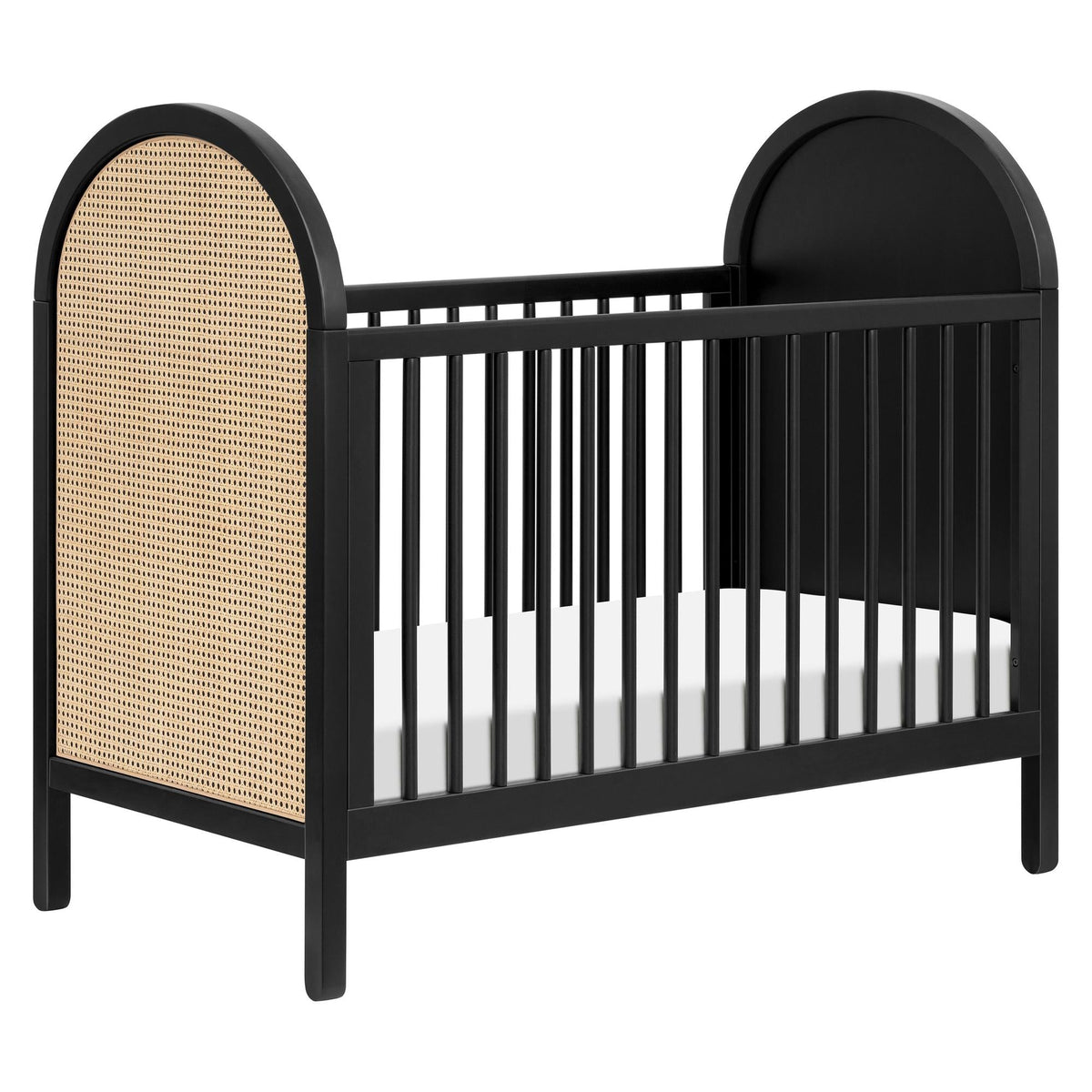 Babyletto Bondi Cane 3-in-1 Convertible Crib with Toddler Bed Conversion Kit