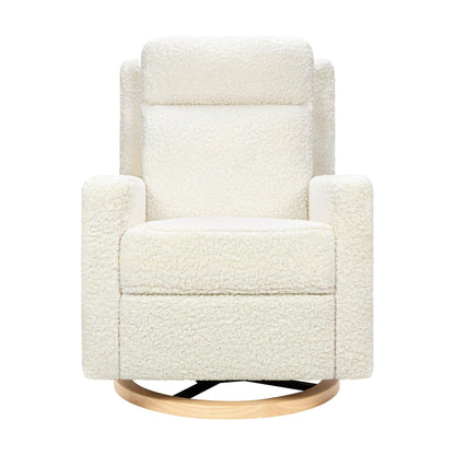 Babyletto Sigi Pro Power Recliner & Swivel Glider with Power Adjustable Headrest and Lumbar Support