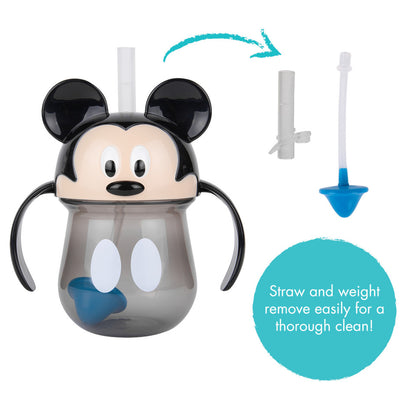 Mickey Mouse Weighted Straw Trainer Cup, 7 Oz
