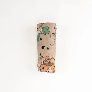 Round Up Gang Muslin Blanket
