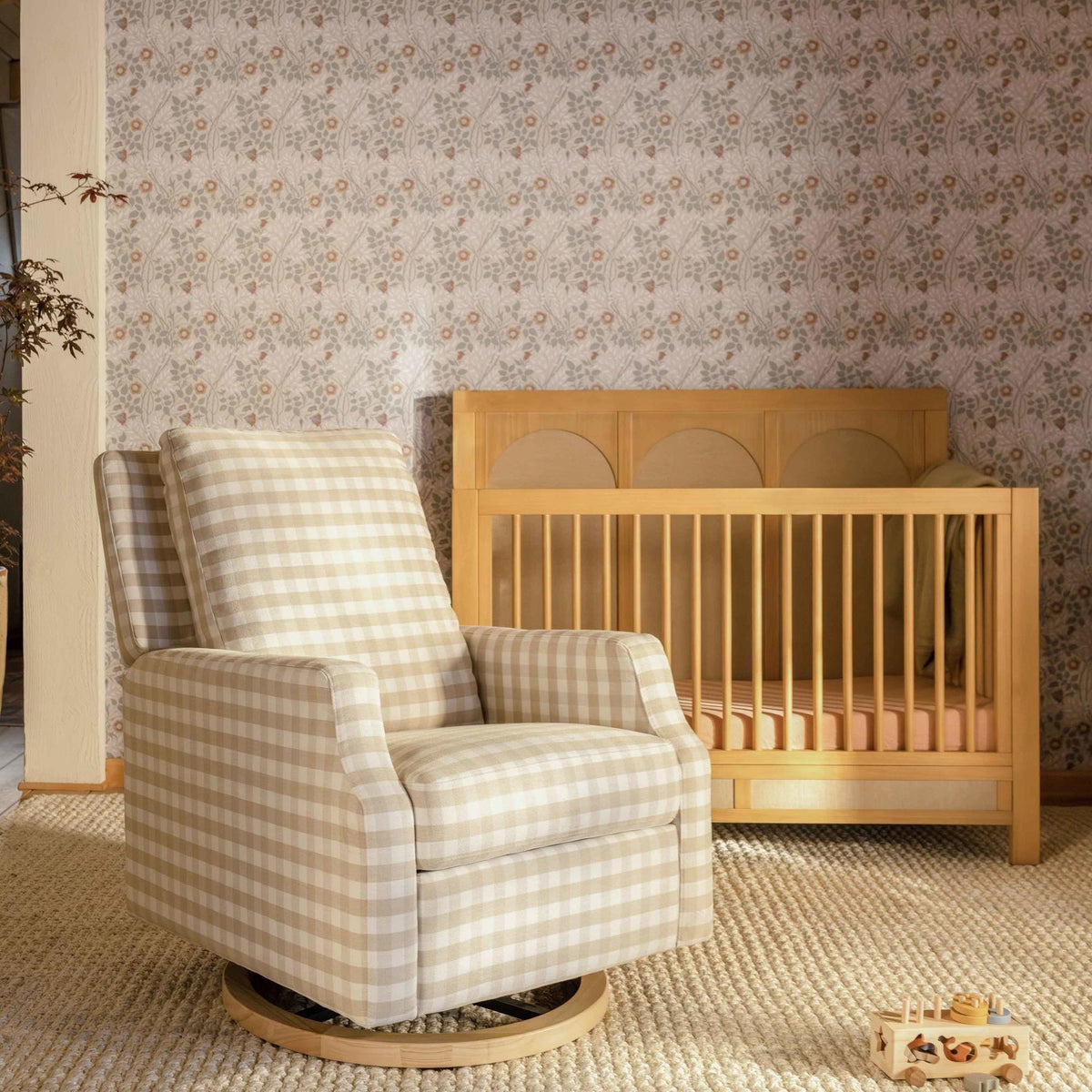 Namesake Crewe Recliner and Swivel Glider