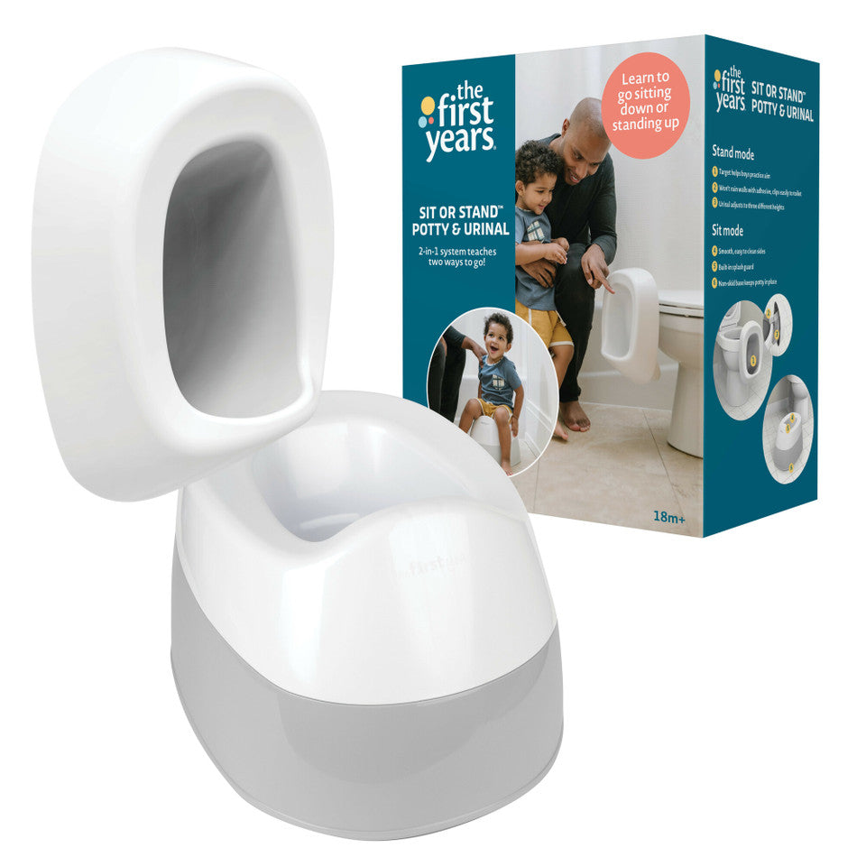 Sit or Stand™ Potty & Urinal – 2-in-1 Potty Training System