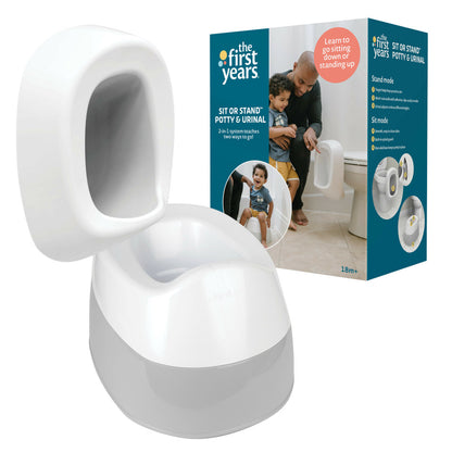 Sit or Stand™ Potty & Urinal – 2-in-1 Potty Training System
