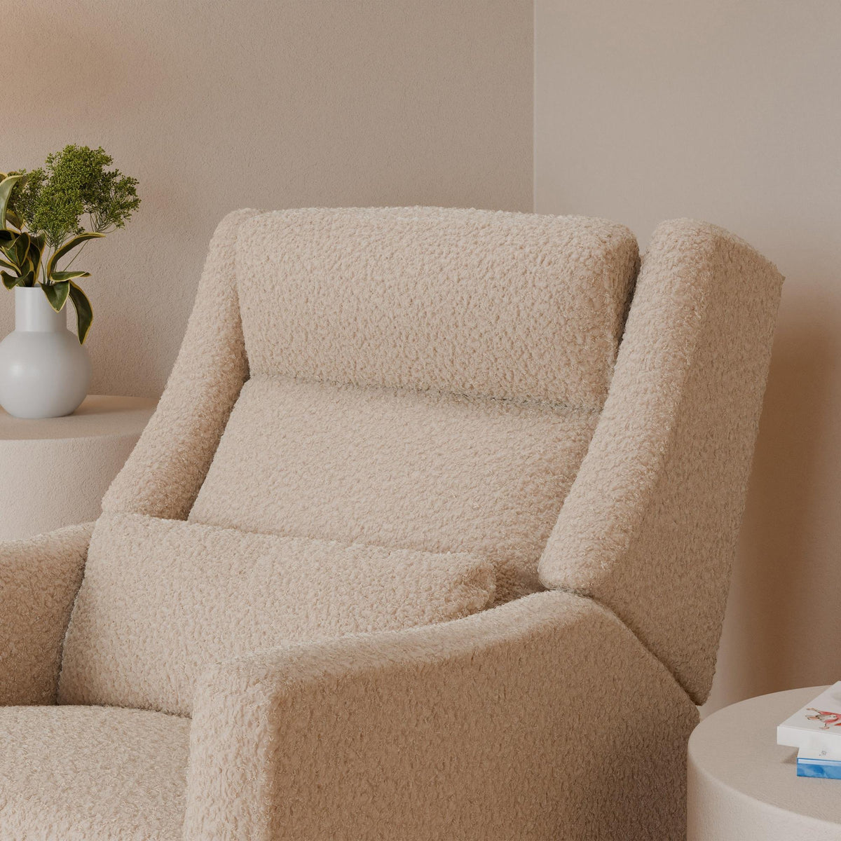 Babyletto Kiwi Plus Power Recliner and Swivel Glider with Power Adjustable Headrest and USB Port