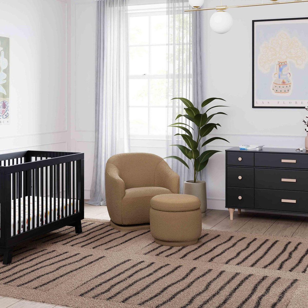 Babyletto Enoki Storage Ottoman in Boucle