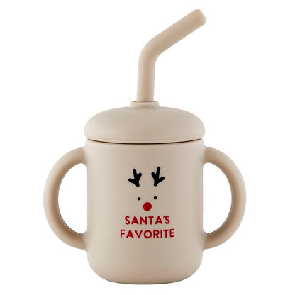 Holiday Silicone Sippy Cup
