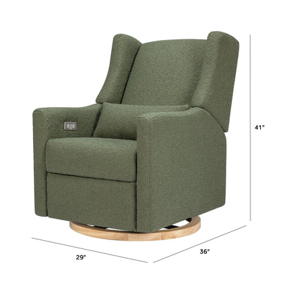Babyletto Kiwi Electronic Recliner and Swivel Glider with USB port