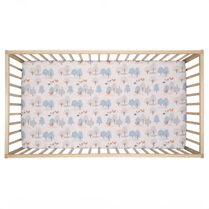 Sleepytime Bear Woodland Baby/Toddler Fitted Crib Sheet