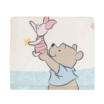 Disney Baby Starlight Pooh 3-Piece Blue Nursery Crib Bedding Set