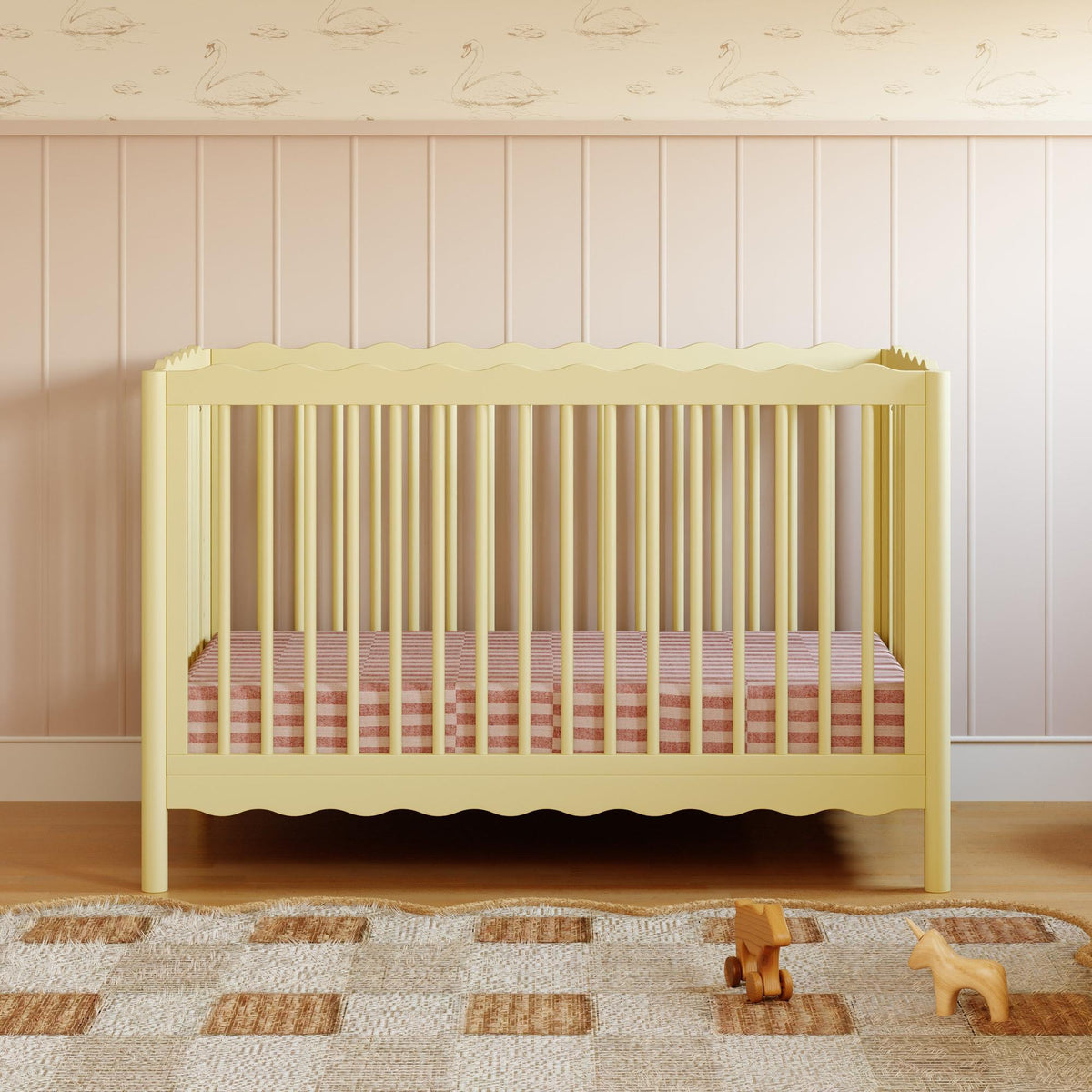 Babyletto Swell 4-in-1 Convertible Crib with Toddler Bed Conversion Kit