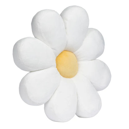 Sweet Daisy White Flower Decorative Pillow Plush Stuffed Toy