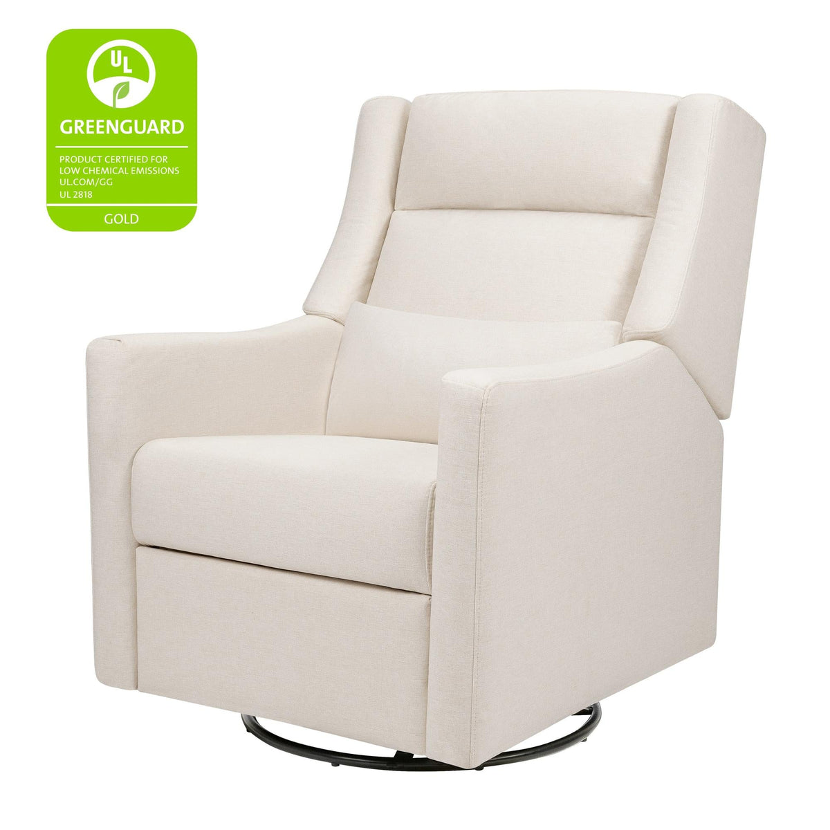 Babyletto Kiwi Plus Power Recliner and Swivel Glider with Power Adjustable Headrest and USB Port